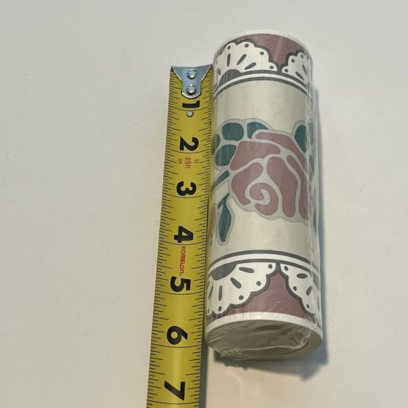 Vintage 1989 Design Edge Decorative Wall Border Wallpaper 27354 Victoriana Rose - Picture 9 of 9